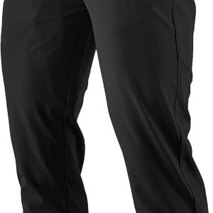 Men's Lightweight Quick Dry Hiking Running Pants Outdoor Sports Breathable Zipper Pockets Athletic Work Pants