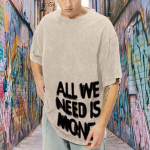 Men's Loose-fitting Printed T-shirt
